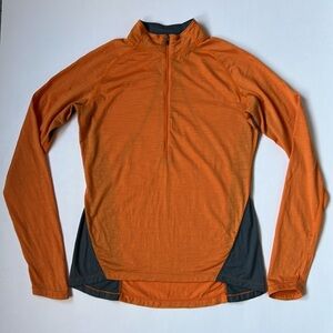 Ibex zip long sleeve top